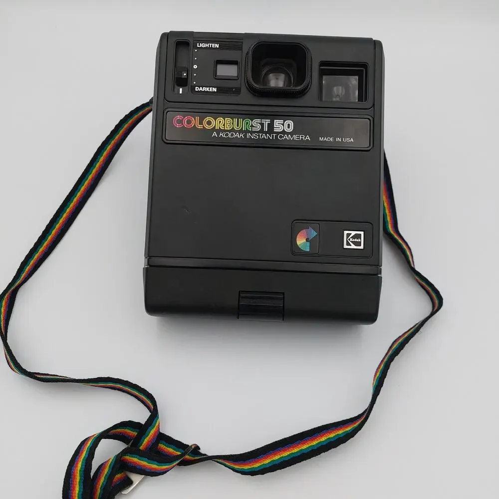 Vintage Kodak Colorburst 50 Instant Camera - Untested / As Is (No Battery)